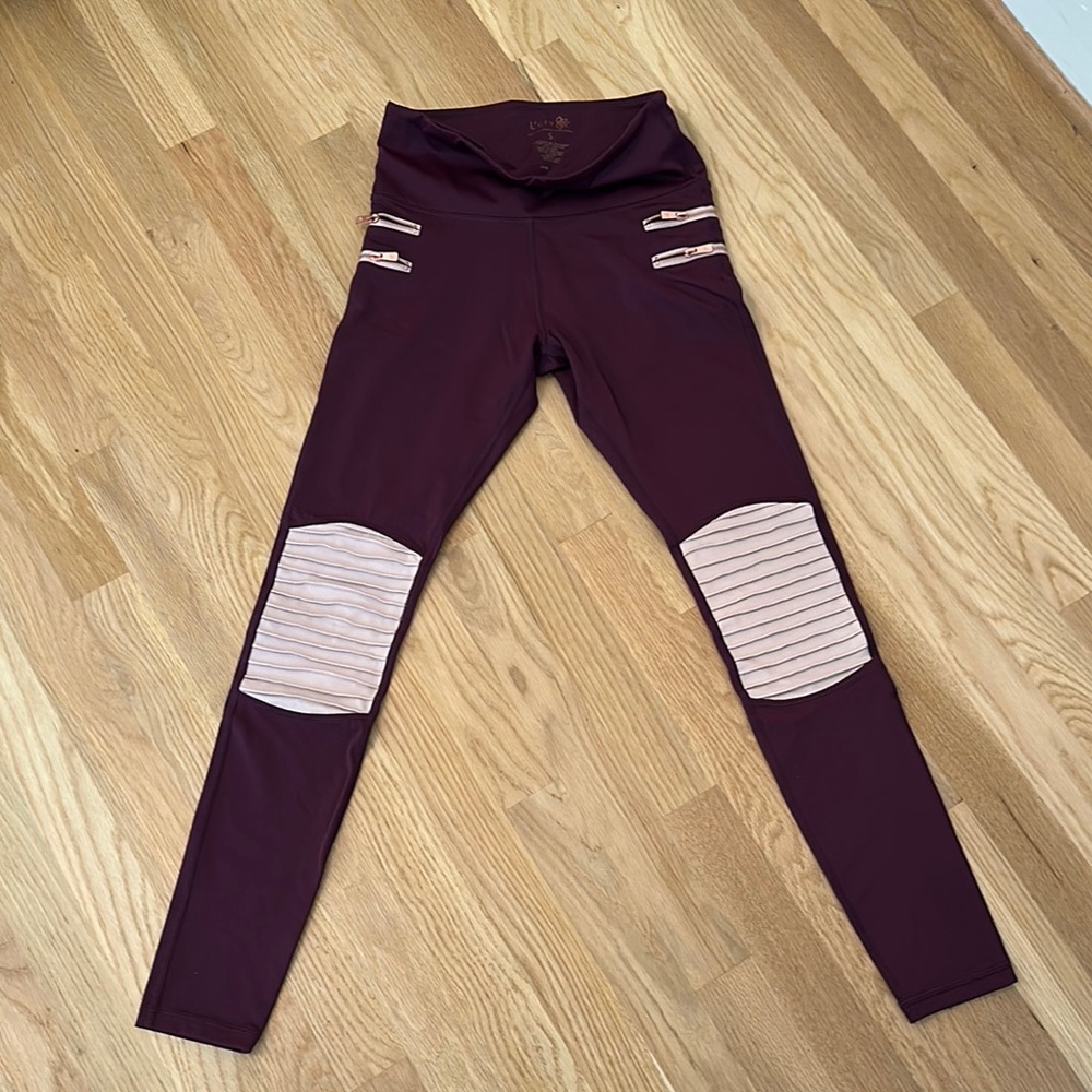 L'URV Purple Sports Leggings